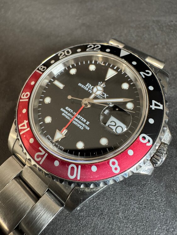 ロレックス GMTマスター 1671（高級時計）の商品画像 - 査定依頼日：2025年5月6日 - 最高査定価格：1,650,000円