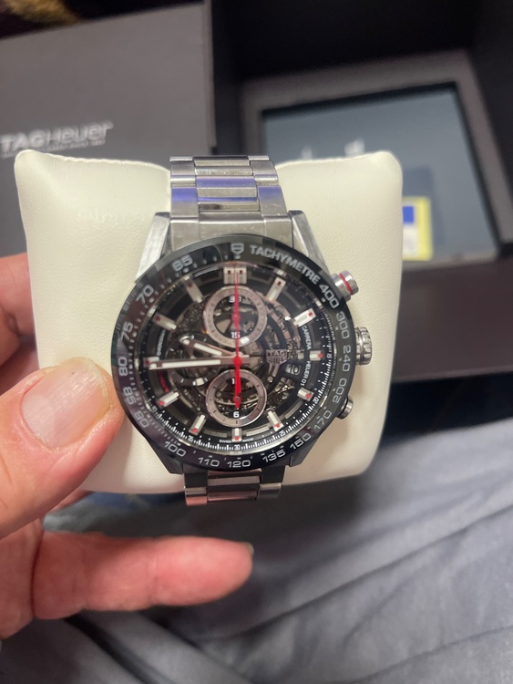 タグホイヤー カレラ TAGCAR201VBA071（高級時計）の商品画像 - 査定依頼日：2026年1月10日 - 最高査定価格：350,000円