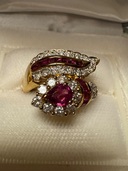 ルビー、ダイヤ、ゴールドリング（宝石）の商品画像 - 査定依頼日：2025年9月24日 - 最高査定価格：170,000円