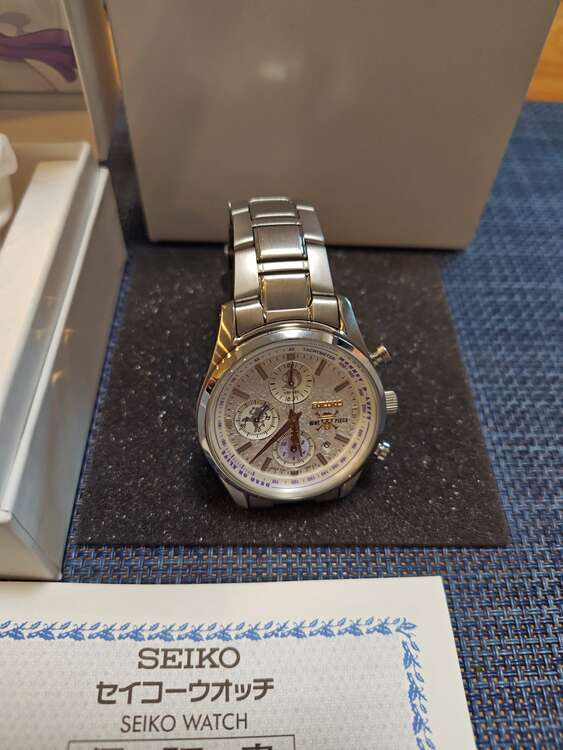 セイコー その他 セイコー ×ワンピース モンキー D ルフィ ギア5 エディション 7T92-HDH0 SS QZ シルバー文字盤（高級時計）の商品画像 - 査定依頼日：2025年5月2日 - 最高査定価格：70,000円