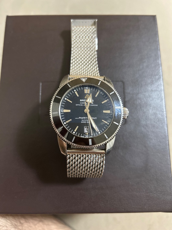 ブライトリング スーパーオーシャン a（高級時計）の商品画像 - 査定依頼日：2025年7月16日 - 最高査定価格：400,000円
