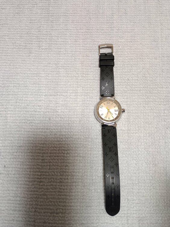ルイヴィトンタンブ－ル（高級時計）の商品画像 - 査定依頼日：2026年2月28日 - 最高査定価格：100,000円