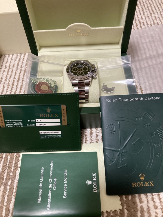 116520（高級時計）の商品画像 - 査定依頼日：2022年5月26日 - 最高査定価格：3,100,000円