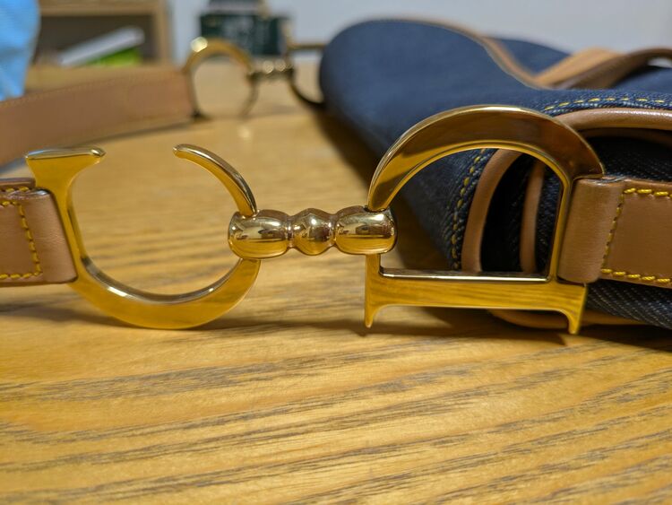 デニム　サドルショルダーバッグ（ブランドバッグ）の商品画像 - 査定依頼日：2025年10月20日 - 最高査定価格：210,000円