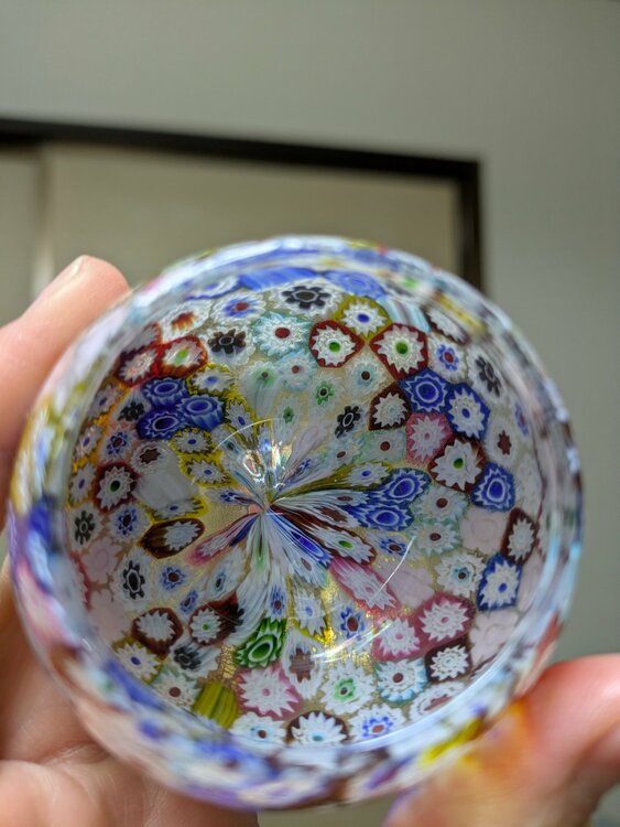 ミルフィオリ小鉢（美術品・骨董品）の商品画像 - 査定依頼日：2026年3月26日 - 最高査定価格：2,000円