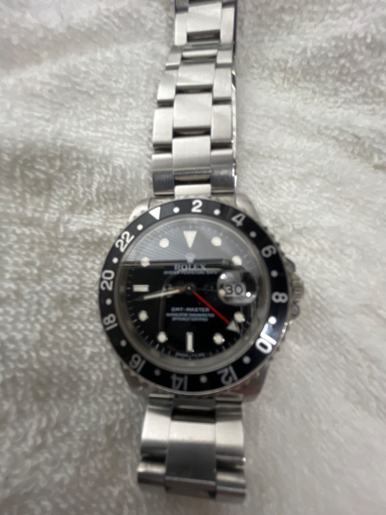 GMTマスター（高級時計）の商品画像 - 査定依頼日：2025年8月9日 - 最高査定価格：1,500,000円