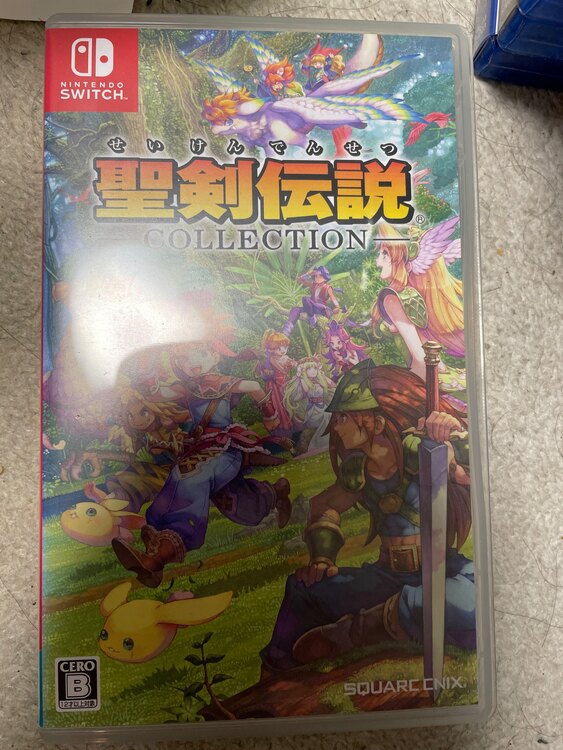 聖剣伝説コレクション（ゲーム機本体・ゲームソフト）の商品画像 - 査定依頼日：2025年5月23日 - 最高査定価格：2,200円