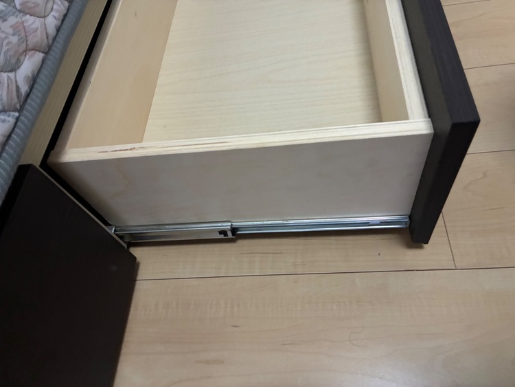 セミダブルベッド(木製)とマットレス（家具・寝具）の商品画像 - 査定依頼日：2025年9月23日 - 最高査定価格：3,000円