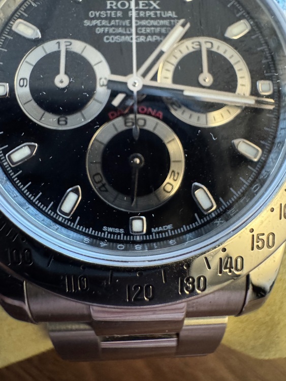 ロレックス デイトナ 116520（高級時計）の商品画像 - 査定依頼日：2025年10月5日 - 最高査定価格：3,500,000円