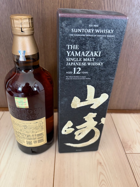 ウイスキー サントリー山崎 （お酒）の商品画像 - 査定依頼日：2026年4月18日 - 最高査定価格：21,200円