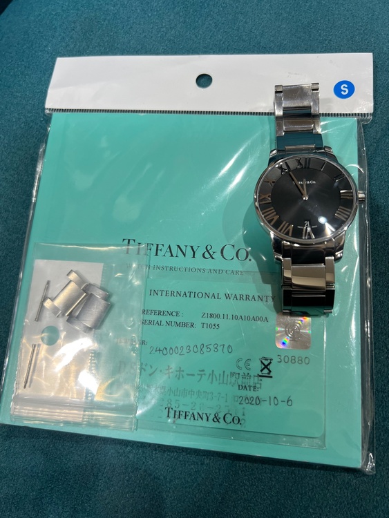 ティファニーアトラスドーム（高級時計）の商品画像 - 査定依頼日：2026年3月21日 - 最高査定価格：30,000円