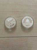 パンダ銀貨2022（金・貴金属）の商品画像 - 査定依頼日：2025年1月8日 - 最高査定価格：9,000円