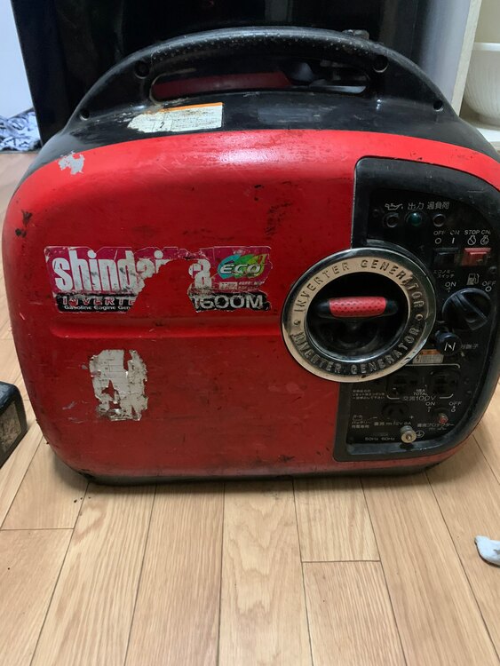 発電機（電動工具・農機具・業務用機械）の商品画像 - 査定依頼日：2025年1月20日