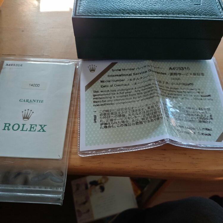 ロレックス エアキング 14000（高級時計）の商品画像 - 査定依頼日：2026年1月14日 - 最高査定価格：710,000円