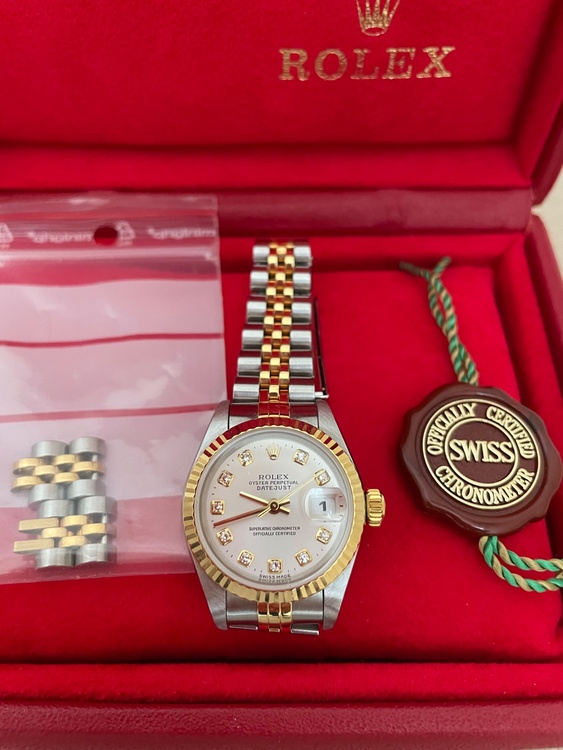 レディース デイトジャスト（高級時計）の商品画像 - 査定依頼日：2026年3月30日 - 最高査定価格：100,000円