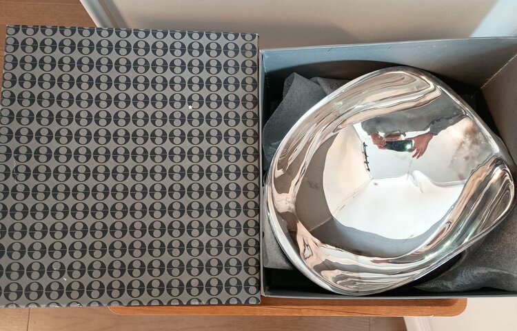 リノ・サバティーニ　Sweing シルバーボウル（食器）の商品画像 - 査定依頼日：2026年2月18日 - 最高査定価格：2,000円