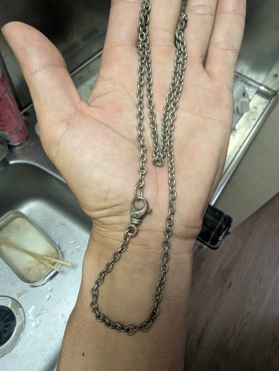 ne chain 20/neチェーン20inch シルバーネックレス（古着・ファッション）の商品画像 - 査定依頼日：2026年8月19日 - 最高査定価格：18,000円