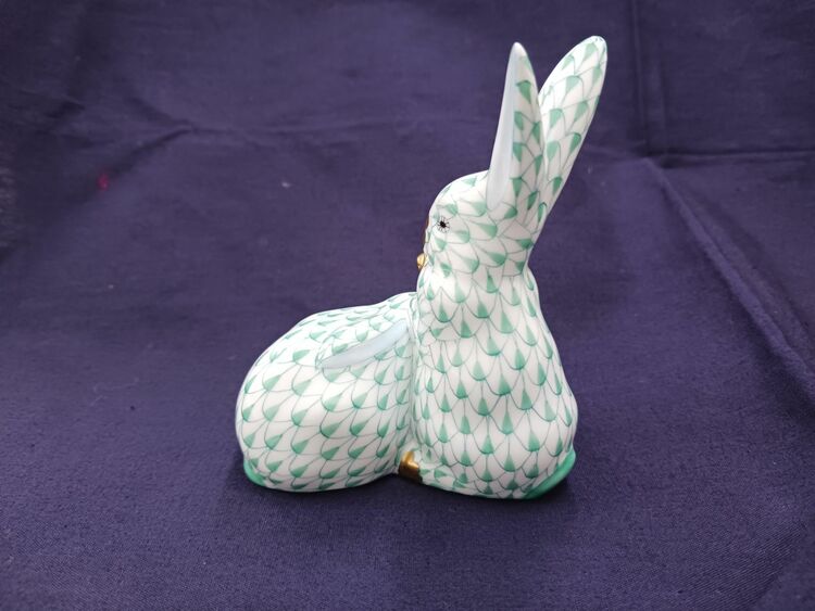 ヘレンドのフィギュリン/2匹のうさぎ（食器）の商品画像 - 査定依頼日：2025年8月21日 - 最高査定価格：2,200円