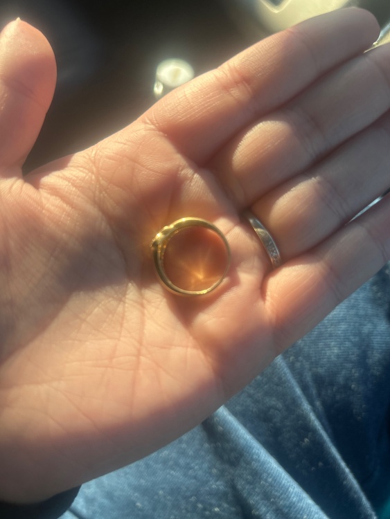 K18 指輪 ダイヤ0.04ct（金・貴金属）の商品画像 - 査定依頼日：2026年1月9日 - 最高査定価格：120,000円