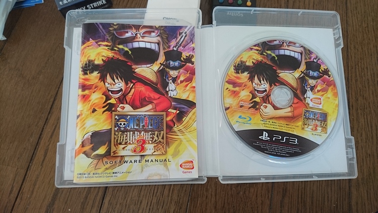 ワンピース海賊無双3（ゲーム機本体・ゲームソフト）の商品画像 - 査定依頼日：2020年11月8日 - 最高査定価格：500円