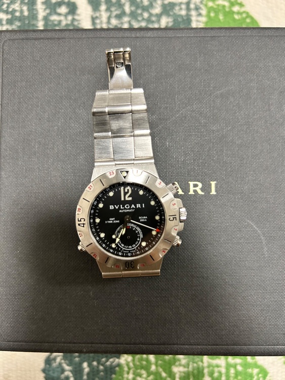 SD38SGMTプロフェッショナルスクーバGMT（高級時計）の商品画像 - 査定依頼日：2025年7月16日 - 最高査定価格：165,000円