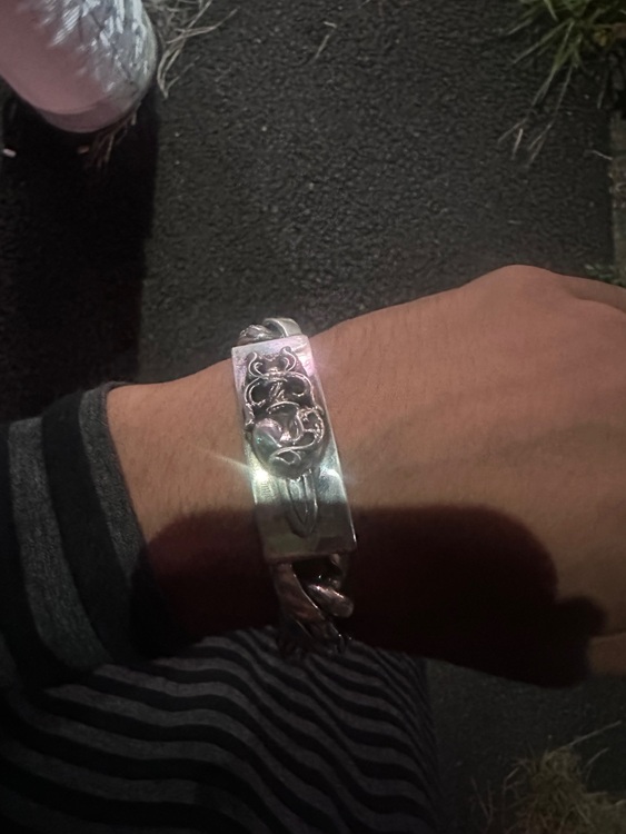 ダブルID ブレスレット クラシック（古着・ファッション）の商品画像 - 査定依頼日：2025年10月16日 - 最高査定価格：100,000円