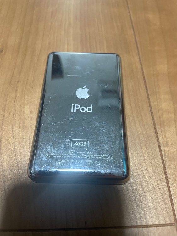 iPod 80GB（オーディオ・スピーカー）の商品画像 - 査定依頼日：2026年8月4日 - 最高査定価格：3,010円