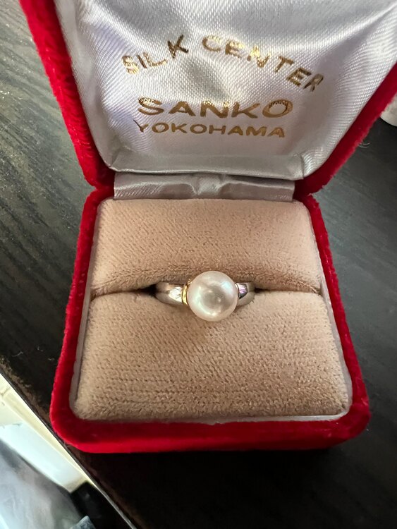 パール指輪（宝石）の商品画像 - 査定依頼日：2023年11月21日 - 最高査定価格：33,000円