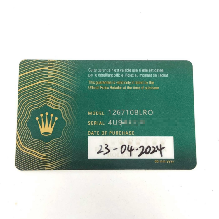 126710BLRO ペプシ　ジュビリー（高級時計）の商品画像 - 査定依頼日：2025年4月16日 - 最高査定価格：3,100,000円