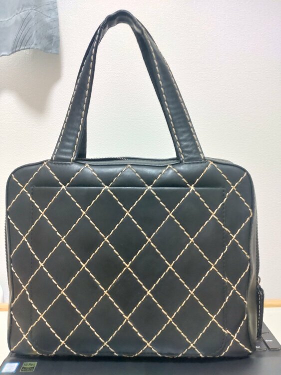 シャネル　ワイルドステッチ　ブラック（ブランドバッグ）の商品画像 - 査定依頼日：2026年3月2日 - 最高査定価格：130,000円