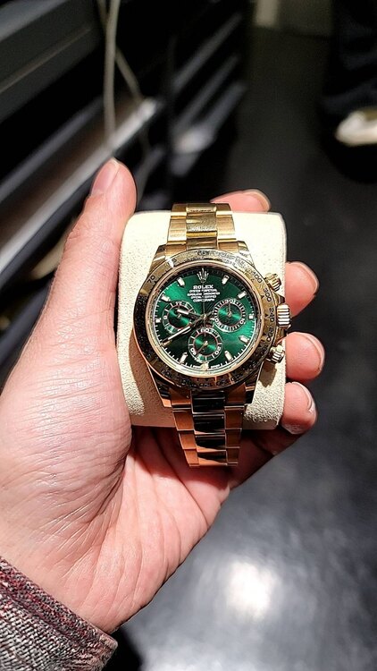 ロレックス デイトナ 11650（高級時計）の商品画像 - 査定依頼日：2025年5月7日 - 最高査定価格：10,000,000円