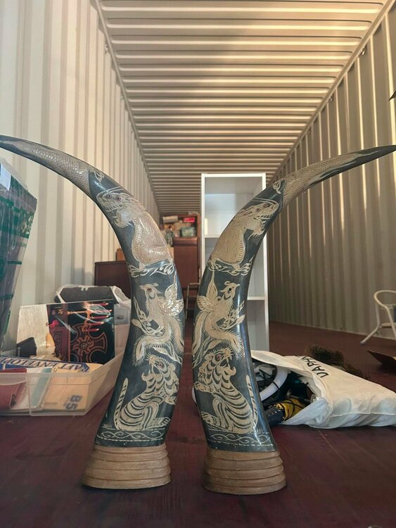 象牙（美術品・骨董品）の商品画像 - 査定依頼日：2026年8月24日 - 最高査定価格：1,000円