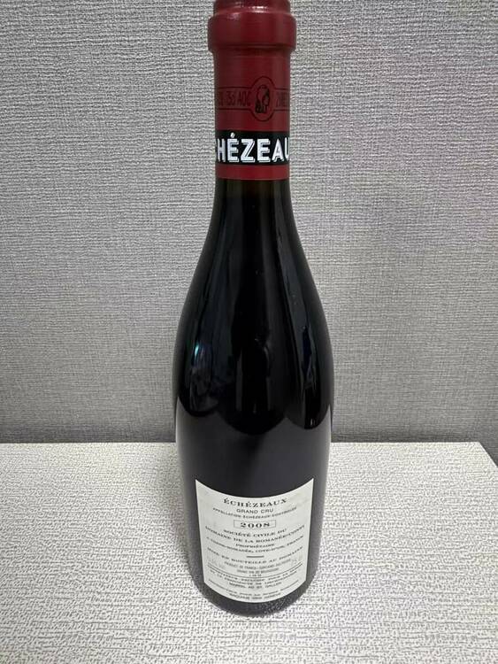 DRC エシェゾー 2008（お酒）の商品画像 - 査定依頼日：2026年2月5日 - 最高査定価格：260,000円