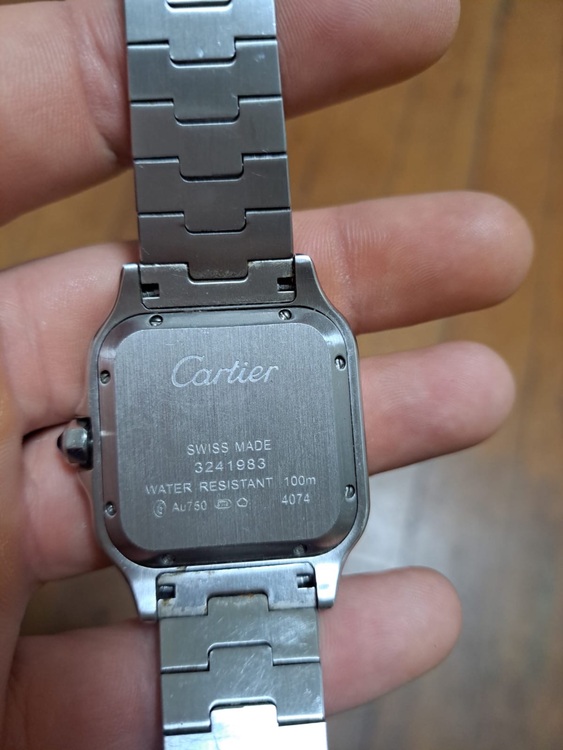 カルティエ サントス （高級時計）の商品画像 - 査定依頼日：2025年8月3日 - 最高査定価格：750,000円