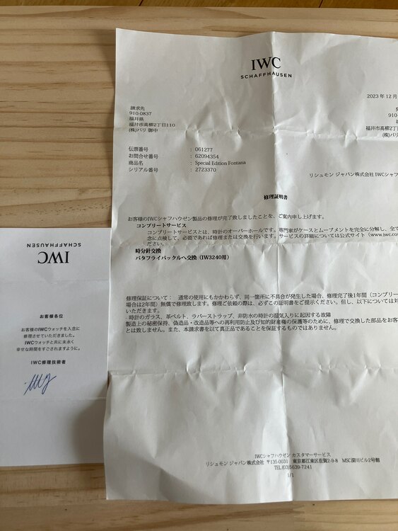 IWCパイロットウォッチ マーク12EFイタリア限定モデル（高級時計）の商品画像 - 査定依頼日：2025年5月9日 - 最高査定価格：100,000円