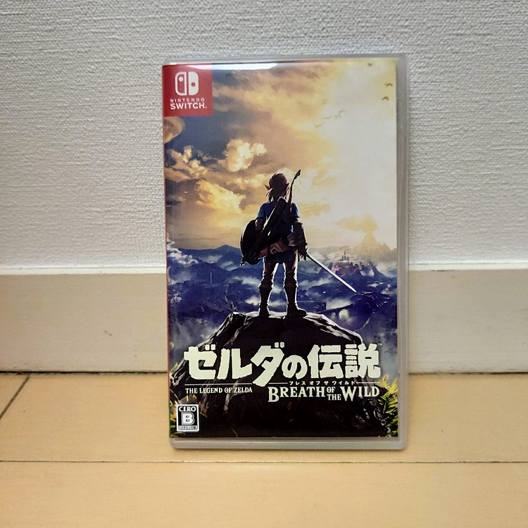 ニンテンドー スイッチ　ゼルダの伝説 ブレス オブ ザ ワイルド（ゲーム機本体・ゲームソフト）の商品画像 - 査定依頼日：2020年1月25日 - 最高査定価格：3,000円
