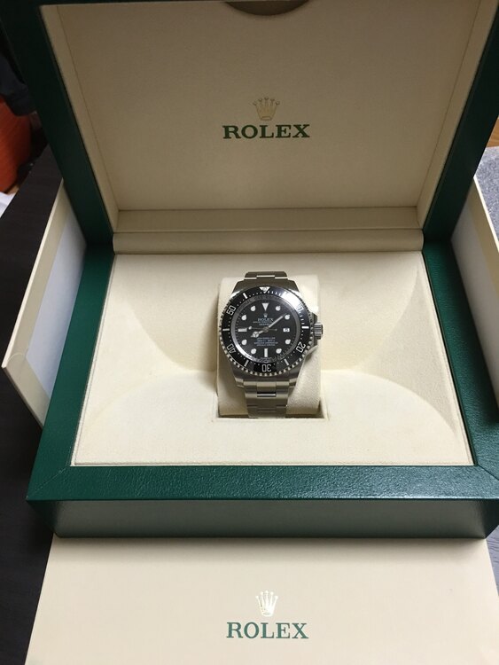 ロレックス シードゥエラー ディープシーぶ、っき（高級時計）の商品画像 - 査定依頼日：2025年5月3日 - 最高査定価格：1,830,000円