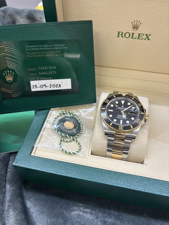 126613LN（高級時計）の商品画像 - 査定依頼日：2026年3月2日 - 最高査定価格：2,720,000円