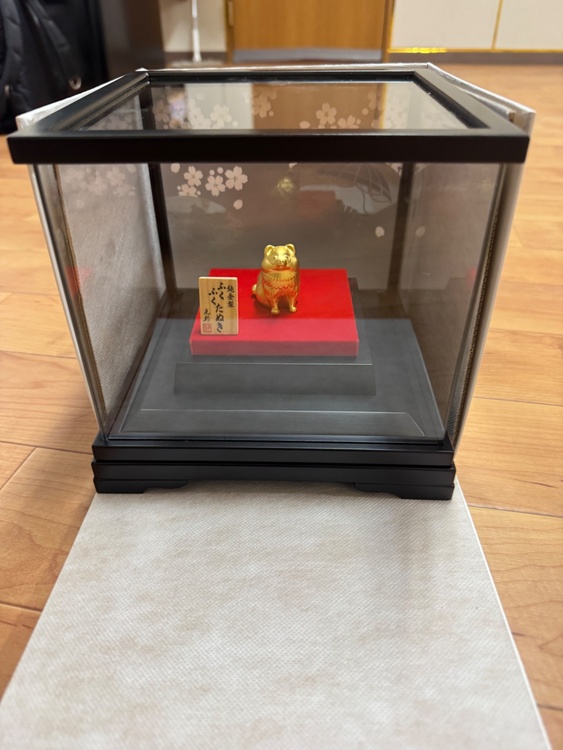 純金製 ふくふくたぬき。PABERGE®（金・貴金属）の商品画像 - 査定依頼日：2026年3月3日 - 最高査定価格：100,000円