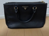 ガレリア　サフィアーノ　レザーブラック（ブランドバッグ）の商品画像 - 美品 - 査定完了日：2025.11.15 - 最高査定価格：160,000円