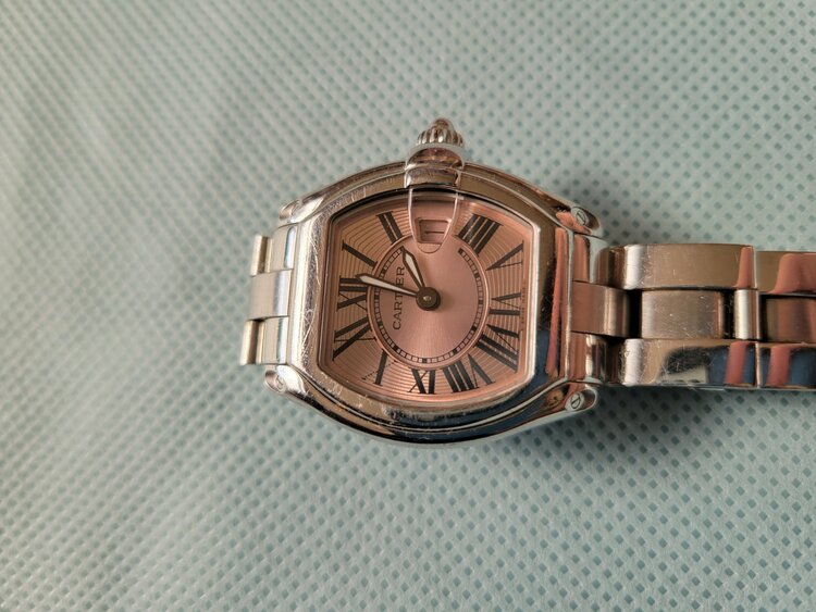 カルティエ その他 WATCH STEEL ROADSTER SM QUARTZ MOVEMENT（高級時計）の商品画像 - 査定依頼日：2025年12月9日 - 最高査定価格：330,000円