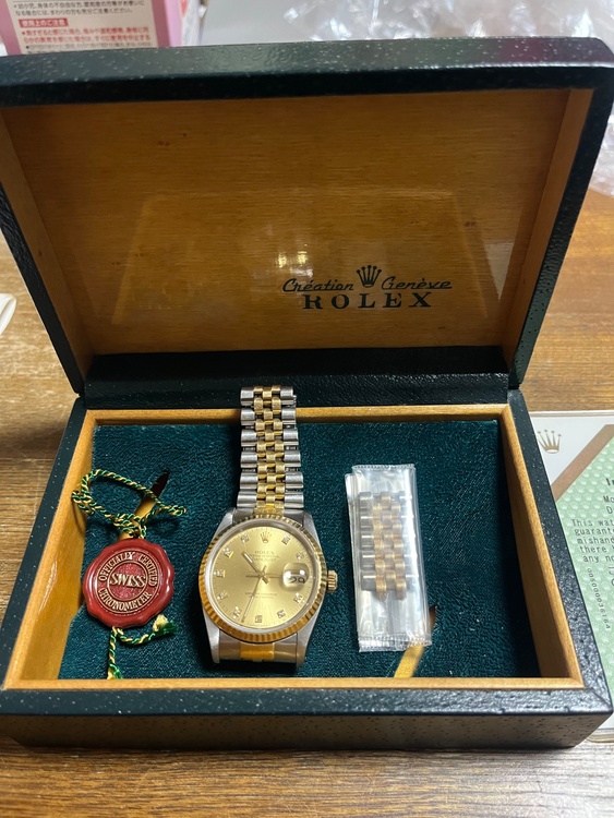 デイトジャスト16233G（高級時計）の商品画像 - 査定依頼日：2026年1月7日 - 最高査定価格：1,050,000円