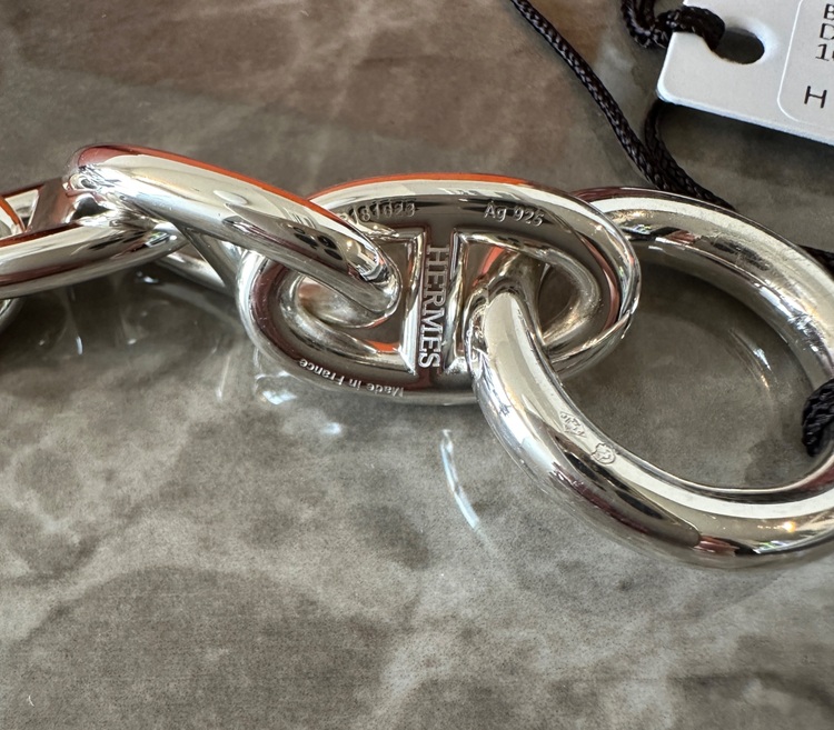 エルメス シェーヌダンクルTGM ブレスレット 010コマ 925   新品未使（金・貴金属）の商品画像 - 査定依頼日：2025年9月12日 - 最高査定価格：250,000円