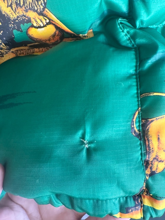 Lion Puffy Jacket’ライオン パフィージャケット ダウン（古着・ファッション）の商品画像 - 査定依頼日：2026年3月21日 - 最高査定価格：7,000円