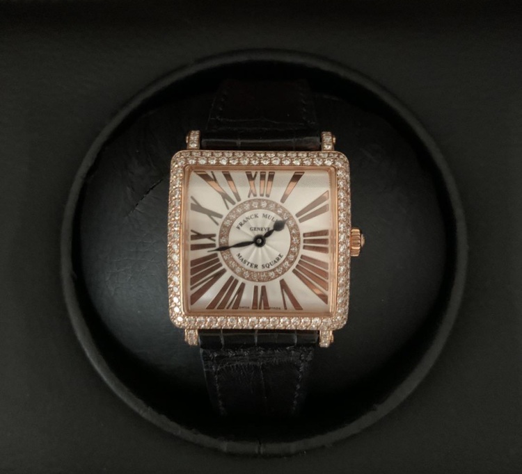 フランクミュラー マスタースクエア ※オーバーホール型番 6002L QZ D CD 1R ※ シリアル N54（高級時計）の商品画像 - 査定依頼日：2025年11月23日 - 最高査定価格：770,000円
