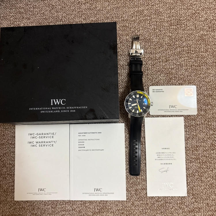 IWC アクアタイマー （高級時計）の商品画像 - 査定依頼日：2026年3月30日 - 最高査定価格：400,000円