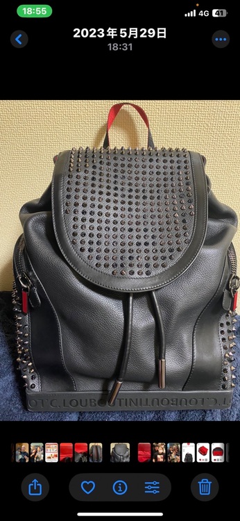 ルブタン（ブランドバッグ）の商品画像 - 査定依頼日：2025年7月27日 - 最高査定価格：80,000円