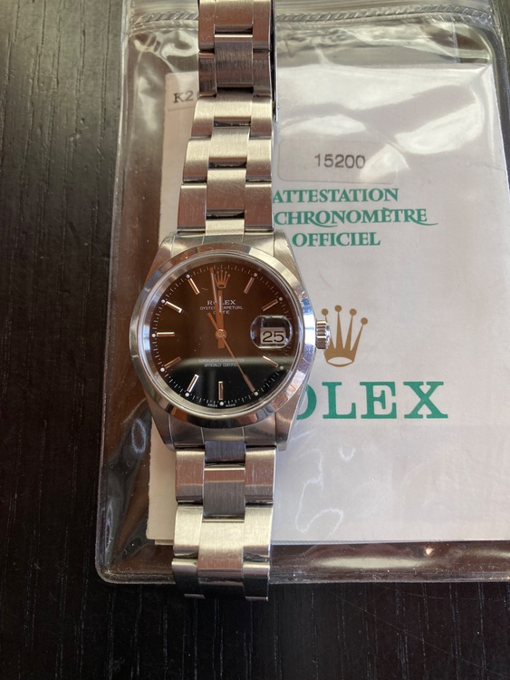 ロレックス パーペチュアルデイト 1520（高級時計）の商品画像 - 査定依頼日：2026年2月24日 - 最高査定価格：680,000円