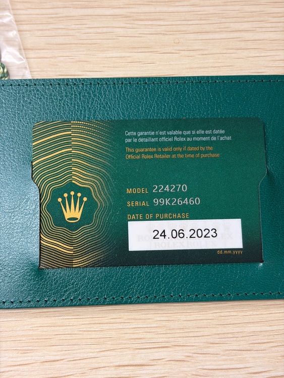 ロレックス エクスプローラー 22427（高級時計）の商品画像 - 査定依頼日：2025年11月1日 - 最高査定価格：1,400,000円