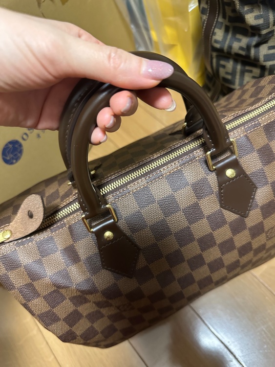 ダミエ　ボストンバッグ（ブランドバッグ）の商品画像 - 査定依頼日：2025年6月14日 - 最高査定価格：110,000円